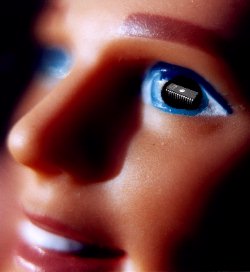 Leif Harmsen, Glint Chip Eye, published in Hacking the Future, Arthur & Marilouise Kroker
